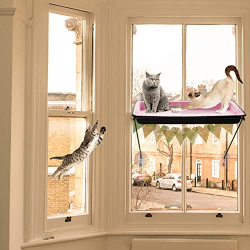 Rednut Cat Bed,360°Sunbath cat Window hammocks for Indoor Cats,Cat