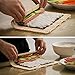 THY COLLECTIBLES Sushi Making Rolling Mat Natural Bamboo 9.5