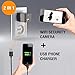 Hidden Camera Wi-Fi by Lazle - Spy Nanny Recording System With USB Wall Charger Design - – Mini Security Device For The House & The Office