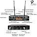 Phenyx Pro UHF Wireless Microphone System, Cordless Handheld/Bodypack/Lapel/Headset Mic Set, 80 Adjustable Channels, Professional Long Distance Performance, Ideal for Presentation, PA, Church (PTU71)