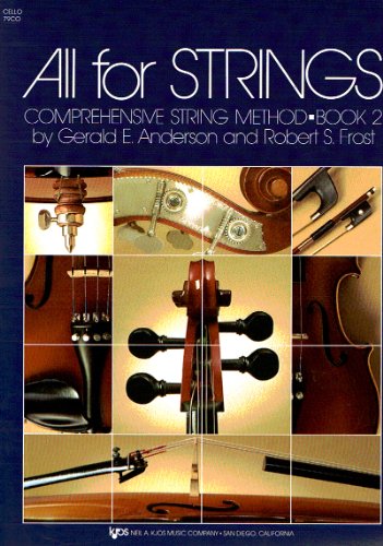 All for Strings Conductor Score Bk. 2 : Cello B007NWSNMU Book Cover