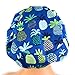 Surgical Scrub Hat Blue Pineapples Scrub Cap