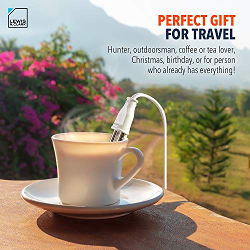 Lewis N. Portable Immersion Water Heater + Electric Kettle Alternative