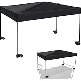 VOONKE Wagon Canopy Cover, Garden Portable Outdoor Push Awning, Stroller Canopy for Garden Wagon, Shopping, Camping, Fits Folded and Collapsible Wagons, 22 &times; 35.4 Inch