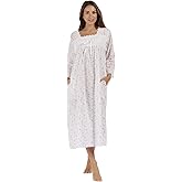 The 1 for U Womens Nightgowns Cotton - Women's Nightgowns & Sleepshirts, Laura 100% Cotton Gown