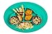 Qshare Toddler Plates, One-Piece Baby Plate for Babies Toddlers and Kids, Portable BPA-Free FDA Approved Strong Suction Plates for Toddlers, Dishwasher and Microwave Safe Silicone Placemat 11x8x1''