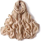 Txameru Women's Viscose Cotton Hijab Scarf
