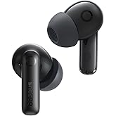 Baseus Bass BP1 Pro Noise Cancelling Wireless Earbuds, Real-Time Adaptive Noise Cancelling, Adaptive Active EQ, LDAC Hi-Res Sound, 6-Mic AI Clear Calls, 55H Playtime, IP55 Waterproof, Bluetooth 6.0