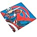 Marvel Avengers Plate Set of 4 - Black Panther, Captain America, Iron Man and Hulk - Durable Melamine