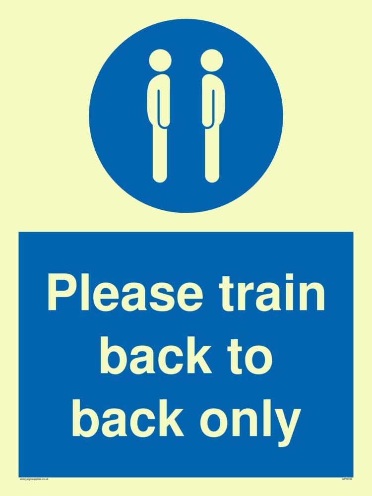 Please train back to back only