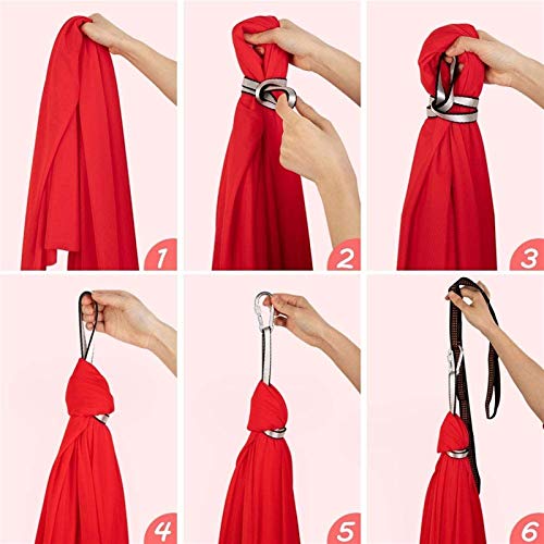 ZCXBHD Indoor Therapie Schaukel für Kinder Sensorische Schaukel für Kinder Kuschelige Weiche Hängematte, Hängesessel… – Bild 5