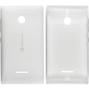 Original Microsoft Akkudeckel white / weiß für Lumia 532 (Akkufachdeckel, Batterieabdeckung, Rückseite, Back-Cover) - 02507V4