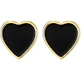 14K Gold Plated Plastic Stud Earrings for Women Jewelry