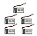 Noiposi 3.7v lipo battery 350mah 20c (5 PCS ) for Hubsan X4,H107C H107D 107L,JJRC 1000,SYMA X11,HS F170 F180,M61X M62R,Udi,U816,Minicp X4,WL V931 ,MJX F47