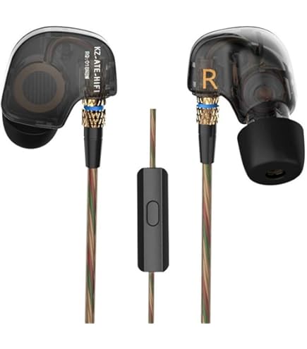 Amazon.com: KZ ATE Hi-Fi IEM Sports Headphones with Copper Driver