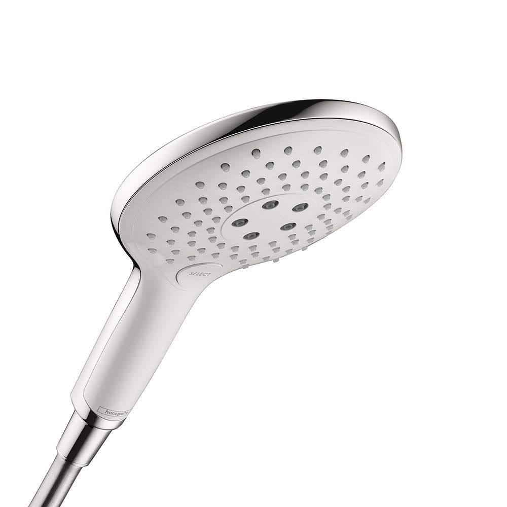Hansgrohe 28588401 Raindance Handshower, White/Chrome, .5