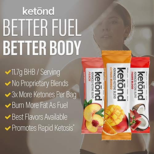 Exogenous Ketones Advanced Blend by Ketond Drink Ketones for Rapid