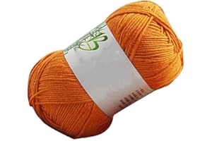 Colorful Hand Knitting Crochet Milk Soft Cotton Wool Yarn 50G * 1 L Professional