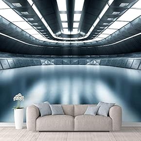Wall Mural Impression of The Future Removable Self-Adhesive Large Wallpaper - 66x96 inches