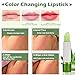 Jeeke Aloe Vera Lasting Lipstick Moisturizing Color Changing Lip Stick (Green, 1 Pcs)