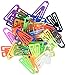 Baumgartens Plastic Paper Clips, Small, 1000/Box, Assorted (BAULP0200)