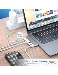 GN28A4 USB C HUB, Gris espacial XS