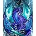 5D Diamond Painting Full Drill, Dragon Diamond Painting Kits for Adults Kids Crystal Rhinestone DIY Arts Craft for Home Wall Decor (N, 11.8x15.7inch)