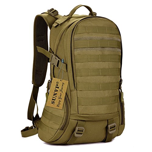 Huntvp 35l tactical daypack military backpack gear molle student …
