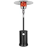 Hykolity 50,000 BTU Propane Patio Heater, Stainless