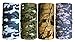 Loogu Cool Multifunction Pack of 4 Pcs Seamless Style Bandanna Headwear Scarf Wrap Neck Gaiters (Color 4)