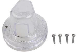 Self Bailing Boat Scupper Valve with Positive Seal for 1 1/8 Inch Drain Application, Featuring One Way Mechanism to Prevent W