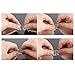 360 Beauty Silicone Invisible Bra Self Adhesive Reusable Push-up Bras (Double Thickness-Cup D, Beige-Clear Straps)