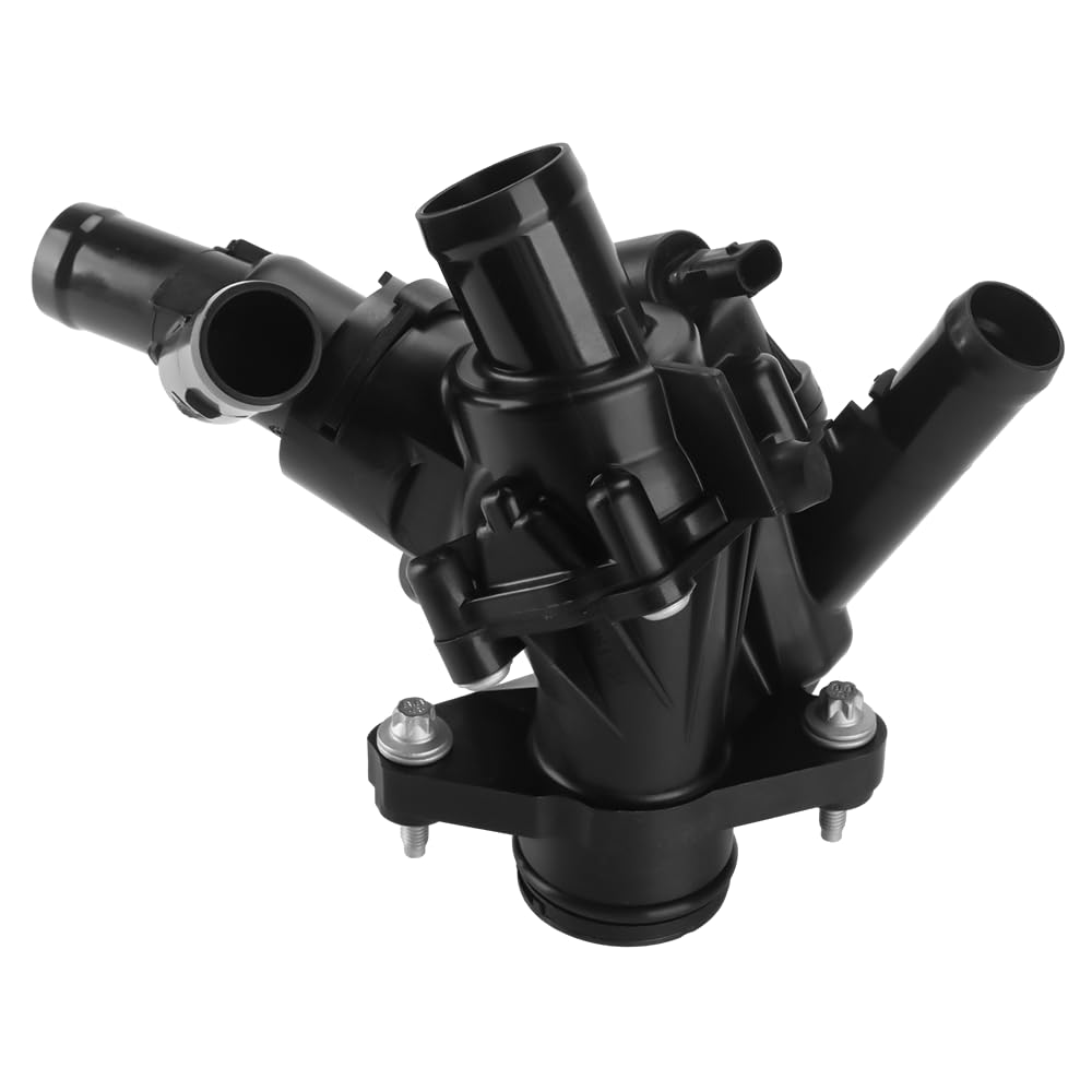 Photo 1 of Engine Coolant Thermostat Housing Assembly - Compatible for Mercedes-Benz CLA250 / CLA45 AMG 2014-2016 for Mercedes-Benz GLA250 / GLA45 AMG 2015-2016 - Replace Part 2702000315