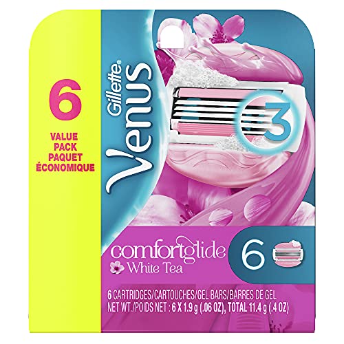 Gillette Venus ComfortGlide White Tea Women's Razor Blades
