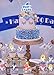 MEISIYU 1 Big Shark Cup Toppers 40 Shark Cupcake Toppers Party Supplies for Shark Theme Baby Birthday Baby Shower Cake Decorations