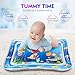 QPAU Tummy Time Water Playmat, Larger 28'' Tummy Time Inflatable Water Mat, Indoor Climbers and Play Activity Center for Baby Toys 3-6 Months