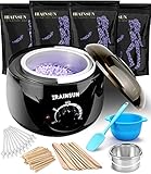 IRAINSUN Waxing Kit for Women Man, Wax Warmer for