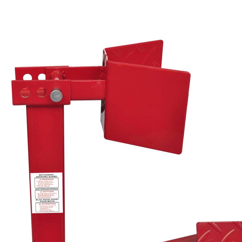 vidaXL Stand Moto pour Roue B/&eacute;quille dAtelier pour Moto /&Eacute;l/&eacute;vateur Levage