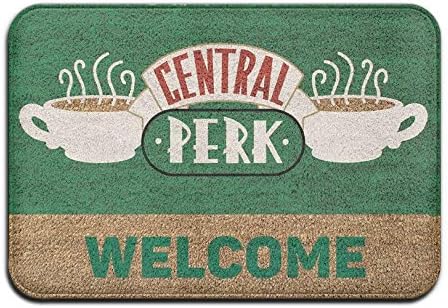 WAHA NIBUQT Central Perk Super Absorbent Anti-Slip Mat,Coral Carpet,Carpet Door Mat,Carpet,Carpet,Door Mat,40x60 Cm