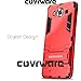 COVRWARE® Lumia 950 Case - [Slim Series] Armor Protective Case [ Kickstand ] [ Slim Fit ][ Screen Protector ] For Microsoft Lumia 950 - Red (CW-950-SL03)
