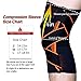 WEFOREVER Compression Knee Sleeve/Knee Brace with Adjustable Strap and Silicone Ring for Running, Jogging, Sports, Joint Pain Relief, Arthritis and Injury Recovery-Single Wrap