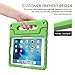 MoKo Case Fit iPad Pro 9.7 - Kids Friendly Shock Proof Convertible Handle Light Weight Super Protective Stand Cover Case with Pencil Holder Fit iPad Pro 9.7 Inch 2016 Release Tablet, Green