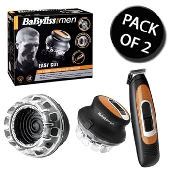 2x Babyliss 7435u Easy Cut Clever Rechargeable Hair Clipper For