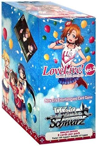 Weiss Schwarz Gioco Di Carte Love Live Vol 2 Confezione Da Amazon It Giochi E Giocattoli