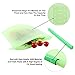 4 Packs Reusable Silicone Food Storage Preservation Bags, SiFREE Cooking Bag for Refrigerator, Microwave Oven, Fruits, Vegetables, Meat