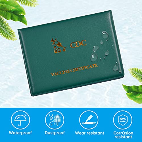 3x4 Card Holder for CDC Vaccination Card, CDC Vaccine Card Holder to Protect Your CDC Immunization Record Card, Vaccine Record Card Holder, CDC Vaccine Card Protector to Secure Your 4x3 CDC Vaccine