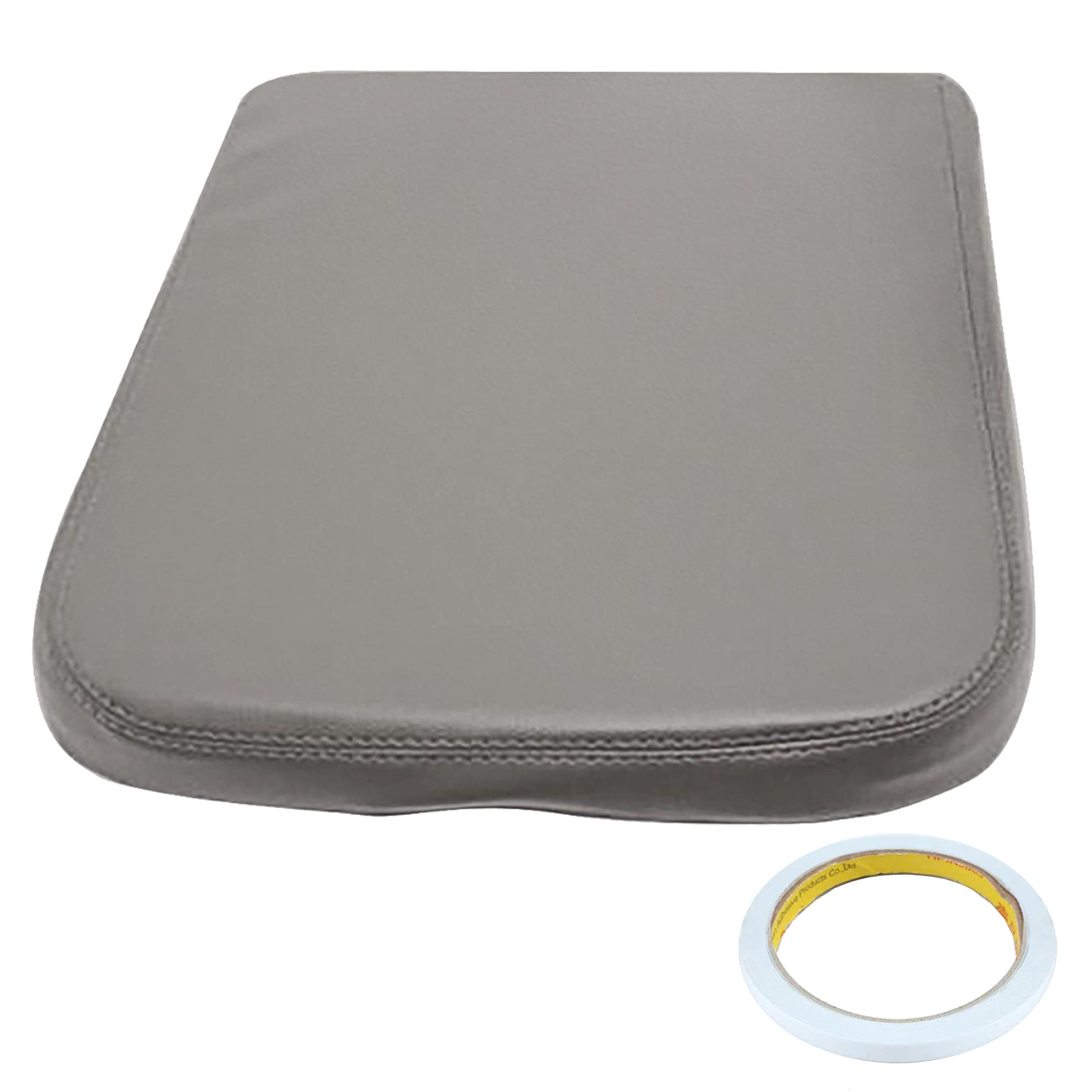 Photo 1 of AUTOKAY Armrest Center Console Leather Synthetic Cover for Dodge Ram 2002-2008 Taupe