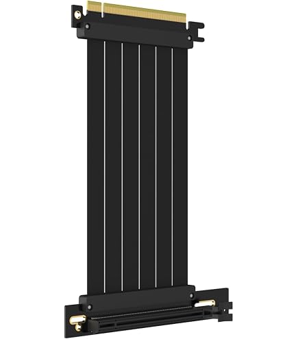 EZDIY-FAB PCIE 4.0 16x Cavo Riser ad Alta Velocità Estrema,PCI Express Gen4,Cavo riser GPU-Connettore Dritto da 20cm