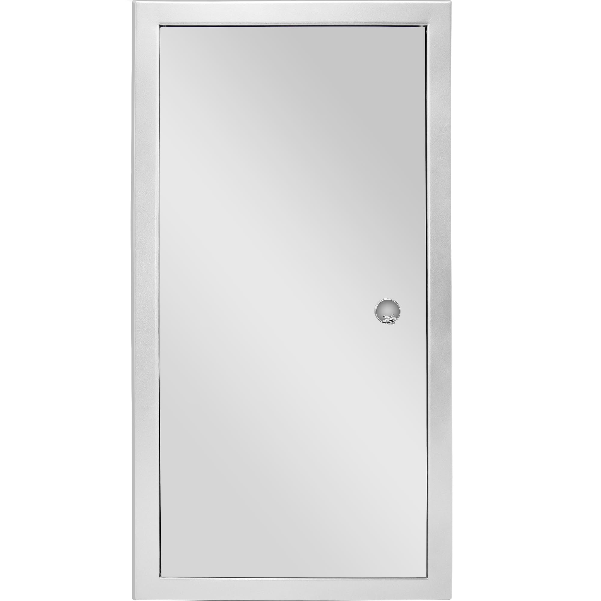 Photo 1 of 14 x 29 Access Panel for Drywall, Thicken 1.2mm Stainless Steel Drywall Access Panel with Lock and Key, Heavy-Duty Access Door for Drywall, Plumbing and Ceiling, Silver