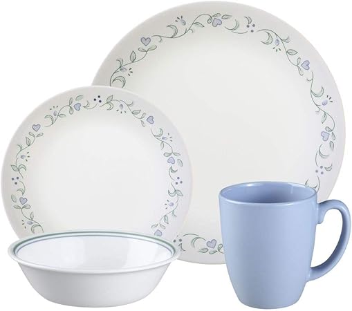 Corelle Livingware Country Cottage Break And Chip Resistant Glass